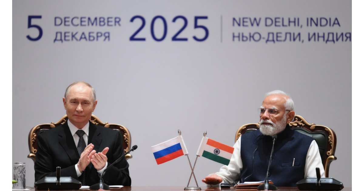 हिंद-रूस रिश्तों को मिला नया आसमान: मोदी बोले-&lsquo;दोस्ती ध्रुव तारे की तरह अटल; पुतिन ने दिया तेल सप्लाई का बड़ा भरोसा