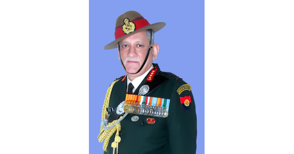 भारत के प्रथम CDS: श्री विपन रावत 