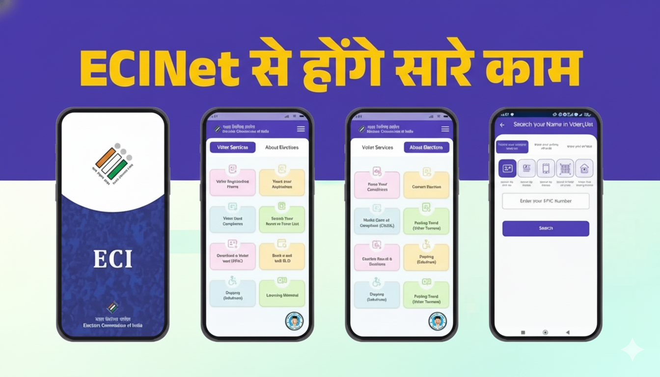 सिर्फ एक ऐप से होंगे सारे काम... बिहार चुनाव से पहले इलेक्शन कमीशन का बड़ा एलान; क्या है ECINet?